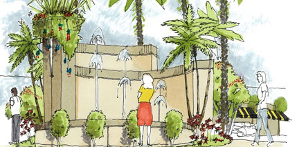 Hand Drawn Architectural Design by CDG, Chapuis Design Group, PA