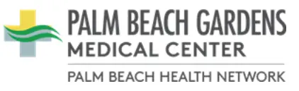 A logo of palm beach county medical center.